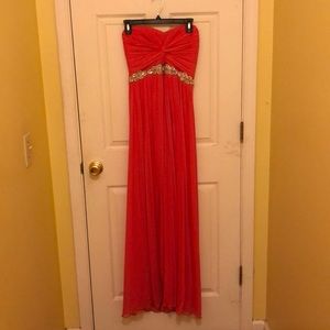 Coral City Studio brand prom dress